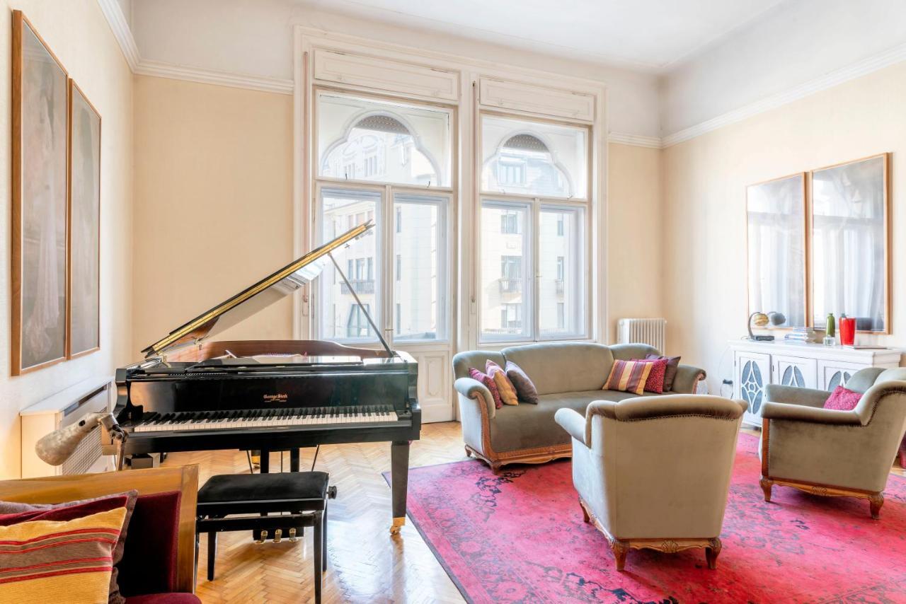 Stunning Spacious Art Nouveau Apart , Grand Piano Διαμέρισμα Βουδαπέστη Εξωτερικό φωτογραφία